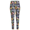 Tropical Zebra Giraffe Pattern Print High-Waisted Pocket Leggings