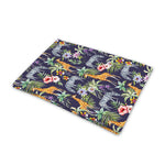 Tropical Zebra Giraffe Pattern Print Pet Cooling Mat Cover