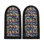 Tropical Zebra Giraffe Pattern Print Skillet Handle Cover