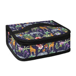 Tropical Zebra Giraffe Pattern Print Small Lunch Bag