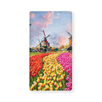 Tulip Field Print Baby Crib Sheet