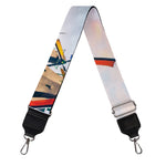 Tulip Field Print Bag Strap