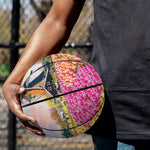 Tulip Field Print Basketball