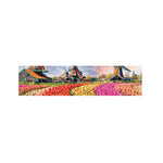Tulip Field Print Bed Runner
