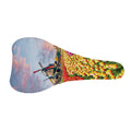 Tulip Field Print Bicycle Seat Cover