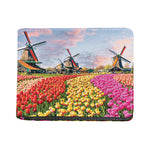 Tulip Field Print Bifold Wallet