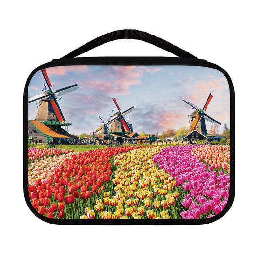Tulip Field Print Classic Bible Case