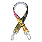 Tulip Field Print Dog Seat Belt