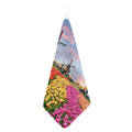 Tulip Field Print Hand Towel