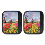 Tulip Field Print Handle Covers