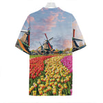 Tulip Field Print Hawaiian Shirt