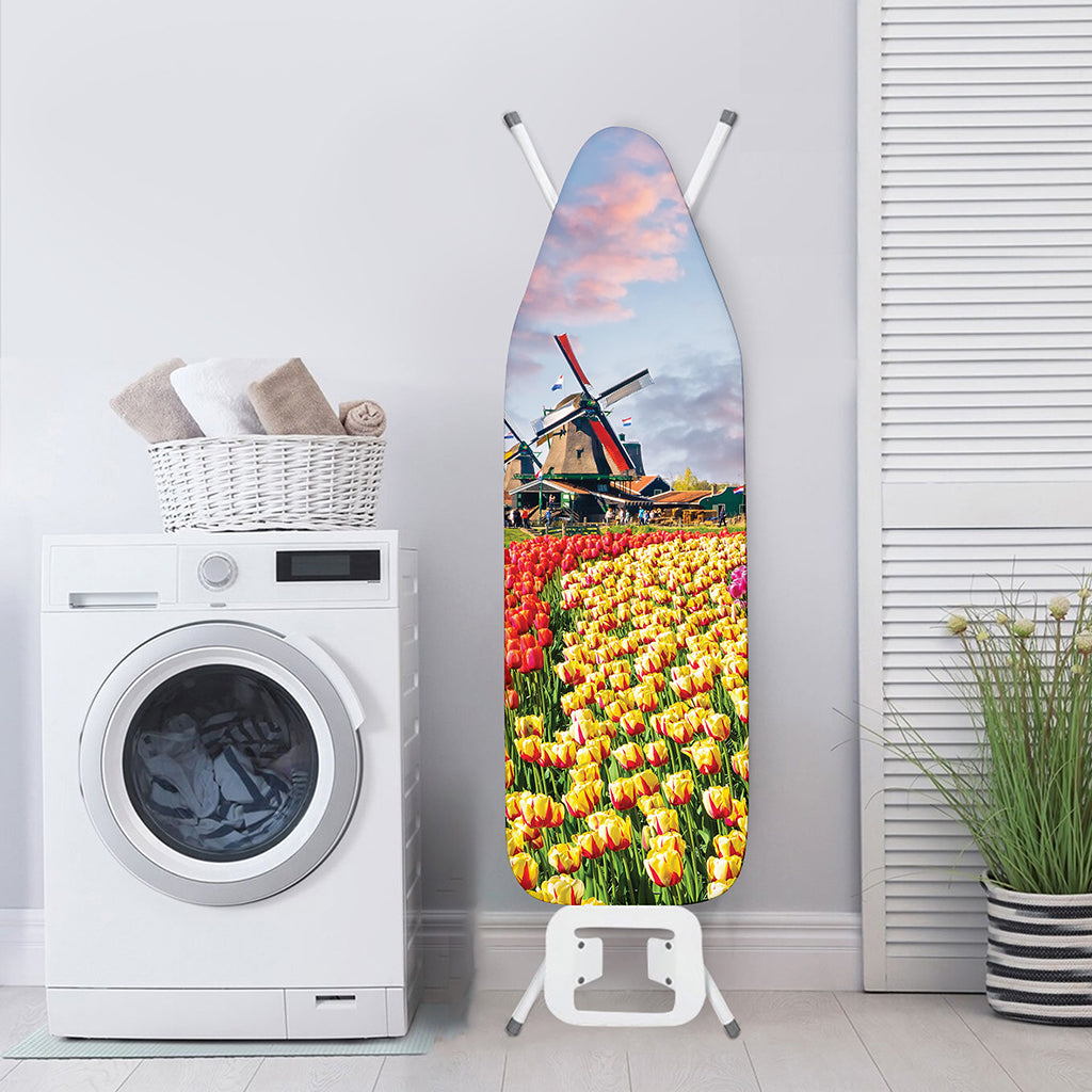 Tulip Field Print Ironing Board Cover