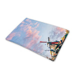 Tulip Field Print Pet Cooling Mat Cover