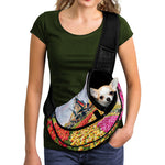 Tulip Field Print Pet Sling Carrier