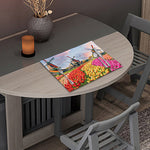 Tulip Field Print Placemat