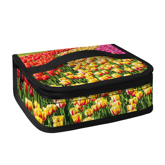 Tulip Field Print Small Lunch Bag