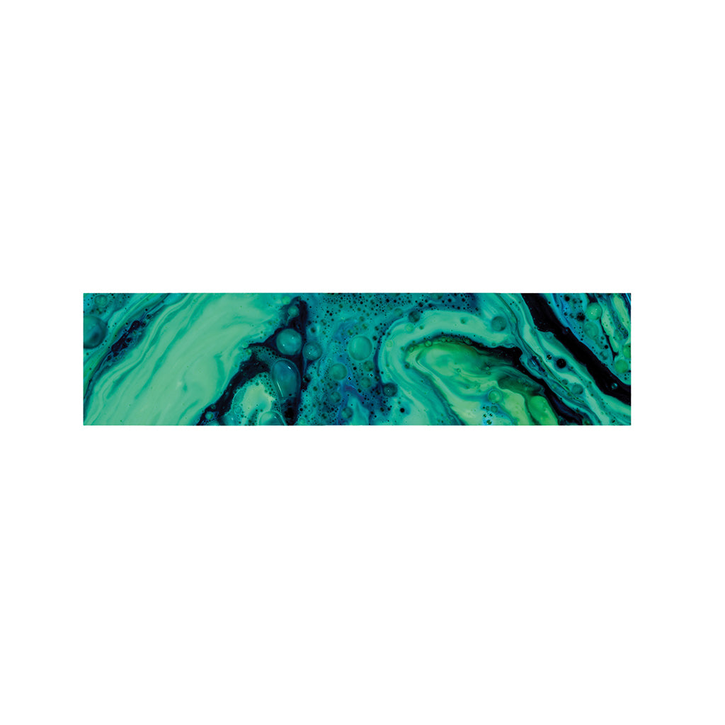 Turquoise Acid Melt Print Bed Runner