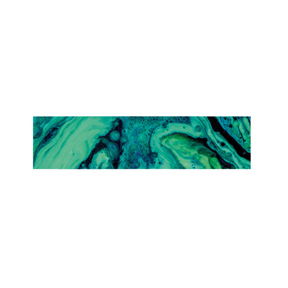 Turquoise Acid Melt Print Bed Runner