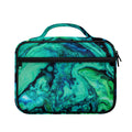 Turquoise Acid Melt Print Briefcase Bible Bag