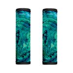 Turquoise Acid Melt Print Handle Covers