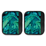 Turquoise Acid Melt Print Handle Covers