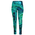 Turquoise Acid Melt Print High-Waisted Pocket Leggings