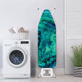 Turquoise Acid Melt Print Ironing Board Cover