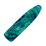 Turquoise Acid Melt Print Ironing Board Cover