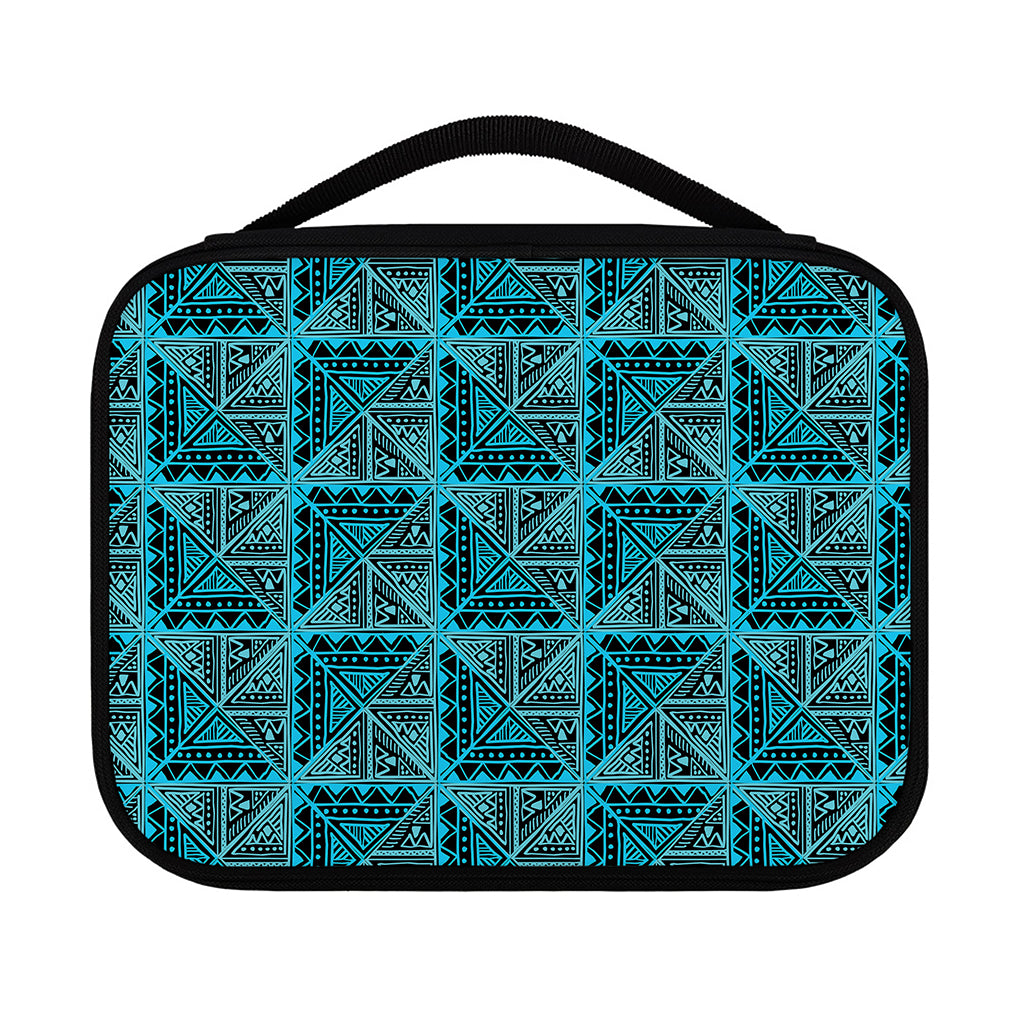 Turquoise African Ethnic Pattern Print Classic Bible Case