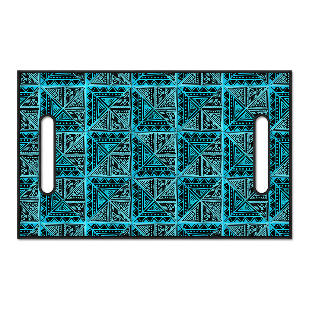Turquoise African Ethnic Pattern Print Golf Cart Seat Cover