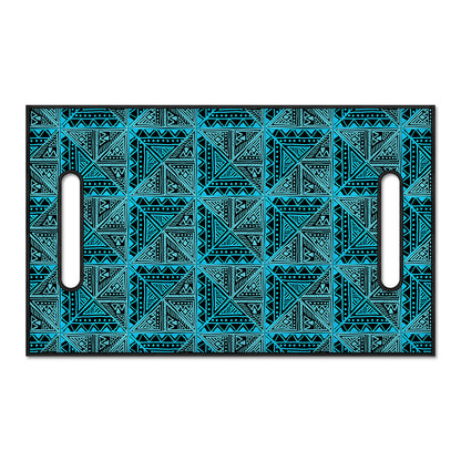 Turquoise African Ethnic Pattern Print Golf Cart Seat Cover