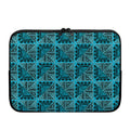 Turquoise African Ethnic Pattern Print Laptop Sleeve