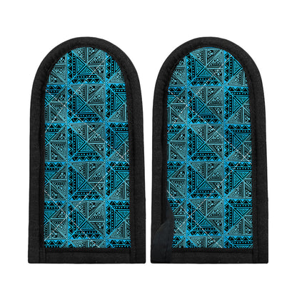 Turquoise African Ethnic Pattern Print Skillet Handle Cover