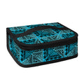 Turquoise African Ethnic Pattern Print Small Lunch Bag