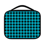 Turquoise And Black Buffalo Check Print Classic Bible Case