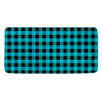 Turquoise And Black Buffalo Check Print Towel
