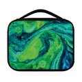 Turquoise And Green Acid Melt Print Classic Bible Case