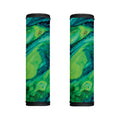Turquoise And Green Acid Melt Print Handle Covers