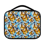 Turquoise And Orange Butterfly Print Classic Bible Case