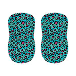 Turquoise And Pink Leopard Print Bar Stool Covers