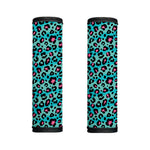Turquoise And Pink Leopard Print Handle Covers