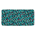 Turquoise And Pink Leopard Print Towel