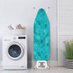 Turquoise Argyle Pattern Print Ironing Board Cover