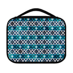 Turquoise Aztec Geometric Pattern Print Classic Bible Case
