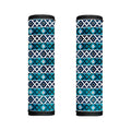 Turquoise Aztec Geometric Pattern Print Handle Covers