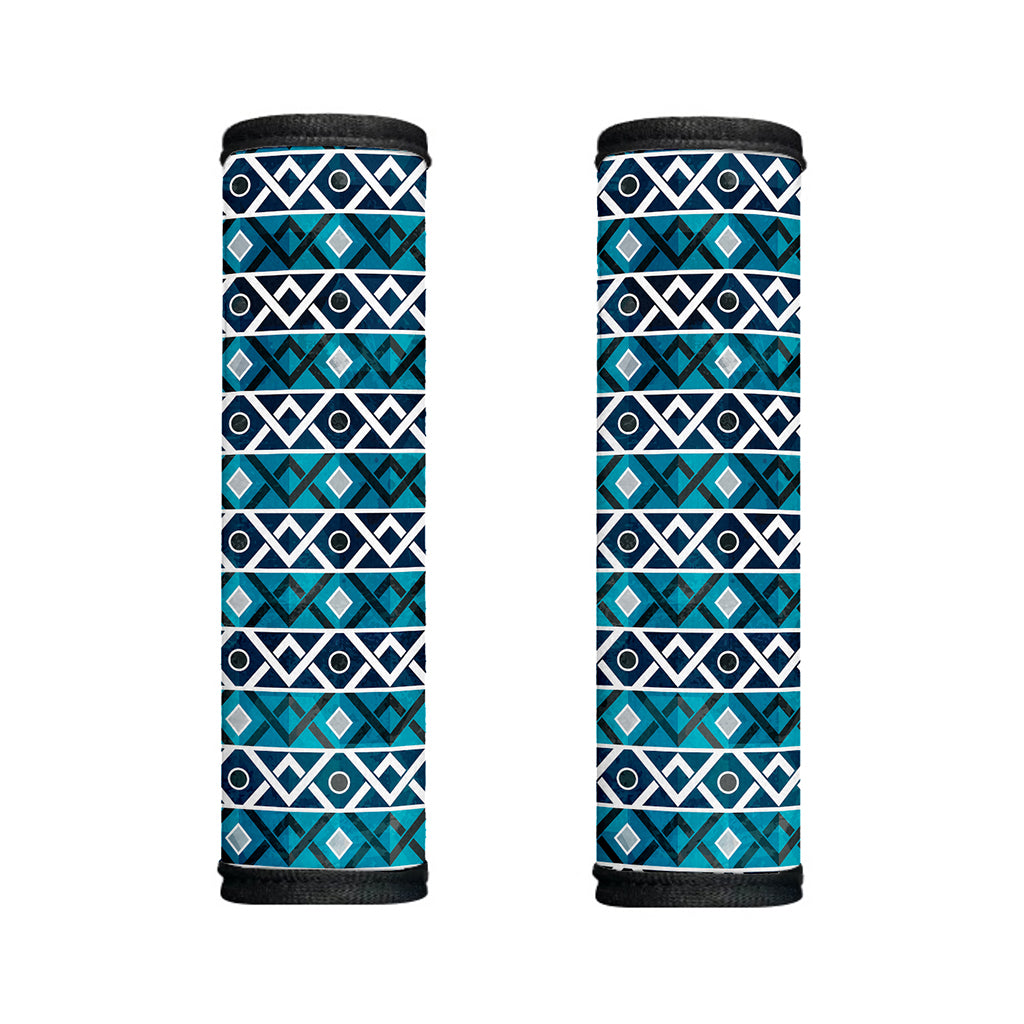 Turquoise Aztec Geometric Pattern Print Handle Covers