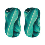 Turquoise Banana Leaf Print Bar Stool Covers