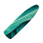 Turquoise Banana Leaf Print Ironing Board Cover