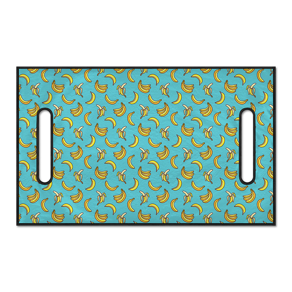 Turquoise Banana Pattern Print Golf Cart Seat Cover