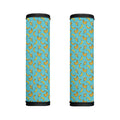 Turquoise Banana Pattern Print Handle Covers